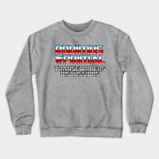 Rodimus Primal Transformers Discussions (Autobot Maximal) Logo Crewneck Sweatshirt